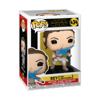 Rey with Two Lightsabers