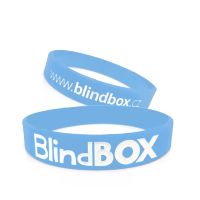 Silicone wristband Premium - Light blue