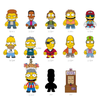 The Simpsons Moe's Tavern - Blindbox