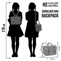 Wednesday Mini Shoulder Bag Backpack