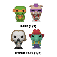 Želvy Ninja Leonardo 4PK Bitty POP