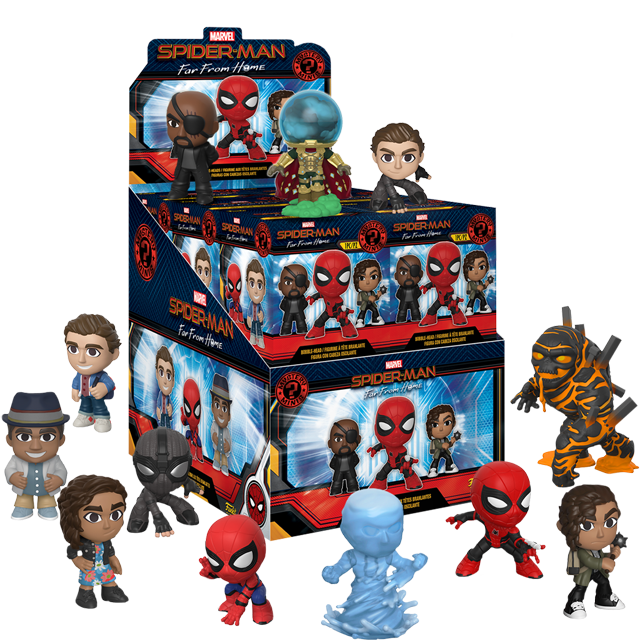 mystery minis spider man far from home