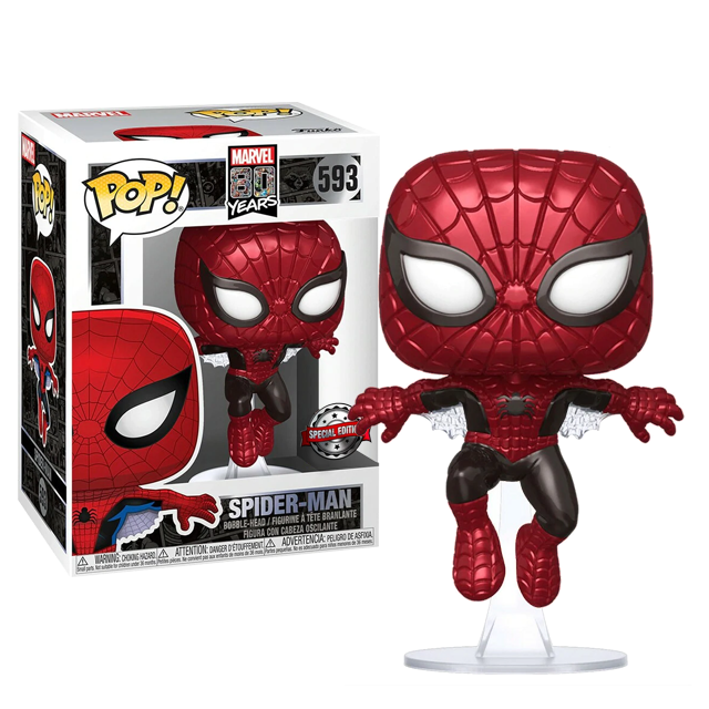 funko pop spider man 80th anniversary