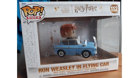 Ron Weasley v autě