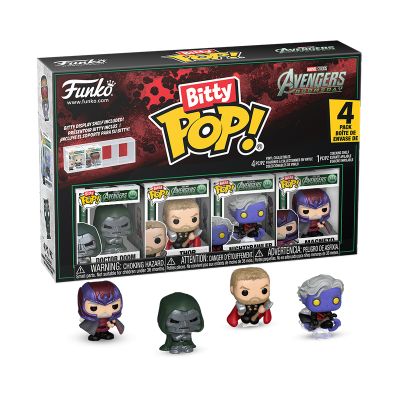 Avengers Doomsday Doctor Doom 4PK Bitty POP