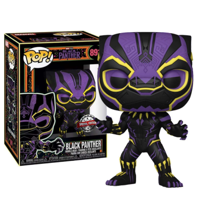 Funko POP Black Panther Black Light