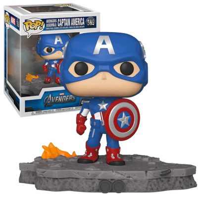 Funko POP Captain America Avengers Assemble Deluxe