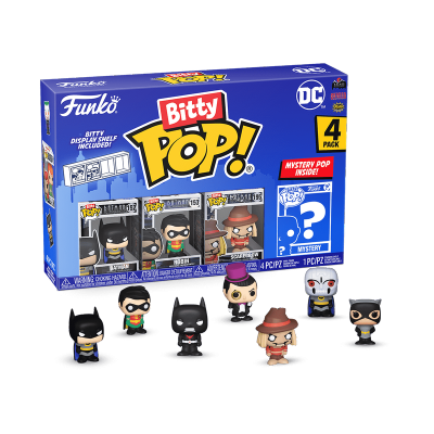 Bitty POP DC Batman 4PK Bitty POP