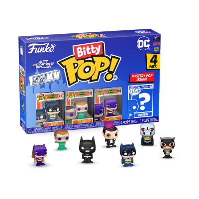 Bitty POP DC Batman Adam West 4PK Bitty POP