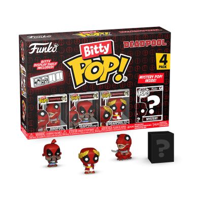 Deadpool Dinopool 4PK Bitty POP