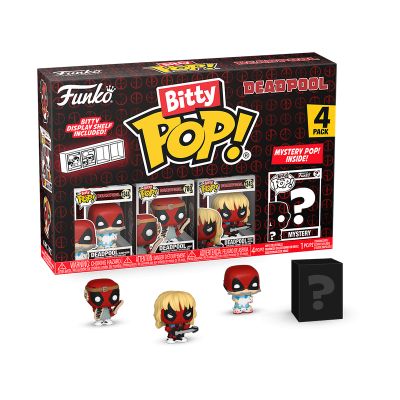 Deadpool Sleepover 4PK Bitty POP