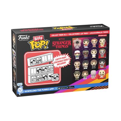 Eleven Stranger Things 4PK Bitty POP