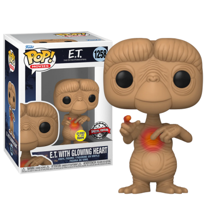 Funko POP E.T. with Glowing Heart
