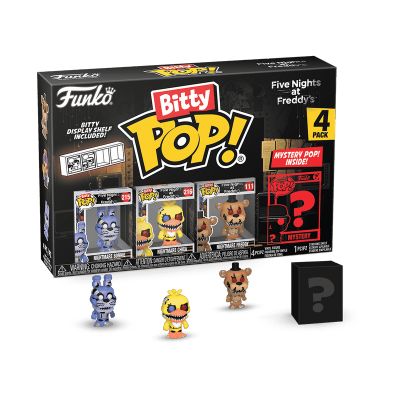 Five Nights at Freddy's Nightmare Bonnie 4PK Bitty POP