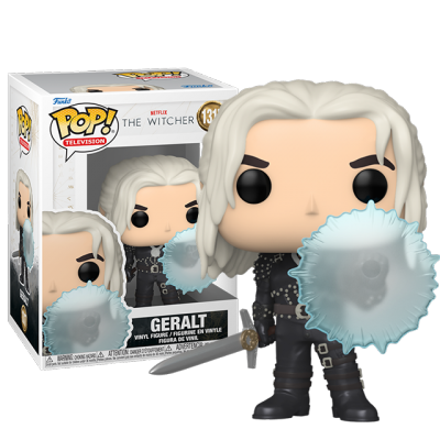 Funko POP 1317 Geralt se štítem - The Witcher S2