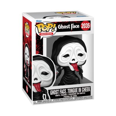 Ghost Face Tongue in Cheek