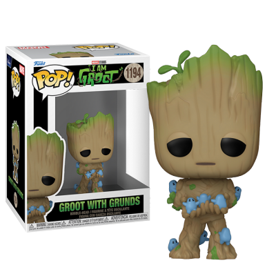 Funko POP 1194 Groot w/ Grunds