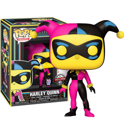 Funko POP Harley Quinn - Black Light