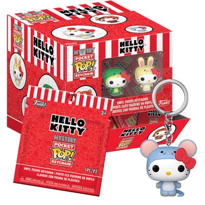 Hello Kitty Animals - přívěsek na klíče