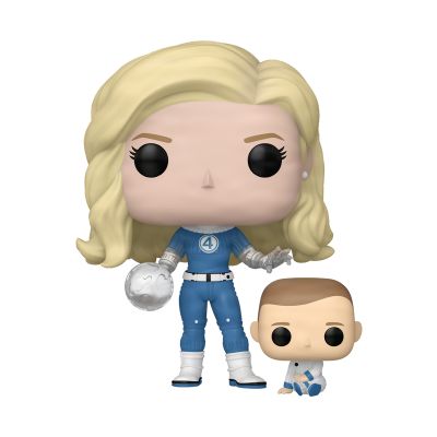 Invisible Woman & Franklin - Fantastic Four