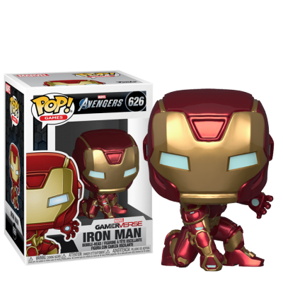 Funko POP 626 Iron Man - Avengers Game