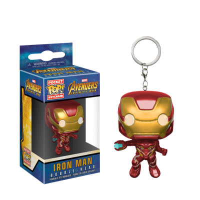 Pocket POP Iron Man - přívěsek na klíče