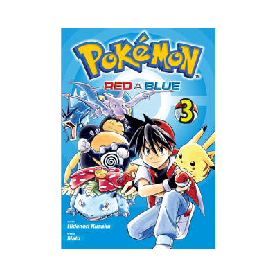 Crew Manga Pokémon 3 (Red a Blue)