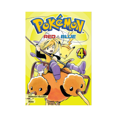 Crew Manga Pokémon 4 (Red a Blue)