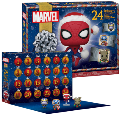 Pocket POP Marvel 2022 Advent Calendar 24 figures