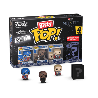 Bitty POP Marvel Captain America 4PK Bitty POP