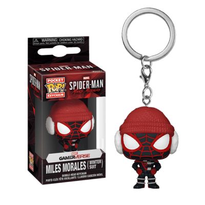 Miles Morales Winter Suit - keychain