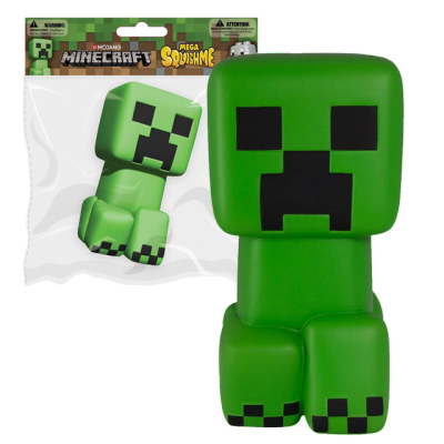  Minecraft Creeper Green Mega Squishme 16cm
