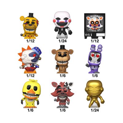 Mystery Bitty POP FNAF série 2