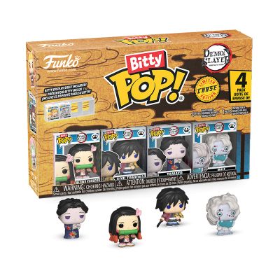 Nezuko Demon Slayer 4PK Bitty POP