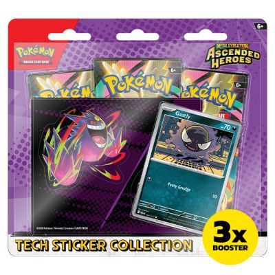 Pokémon: Ascended Heroes Tech Sticker Collection - Gastly