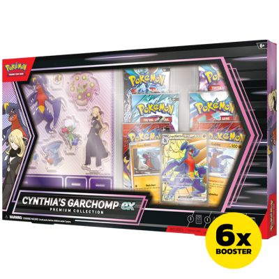 Pokémon: Cynthia’s Garchomp ex Premium Collection