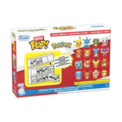 Pokémon Squirtle 4PK Bitty POP