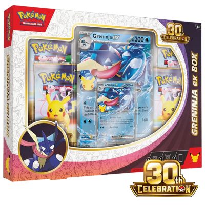 Pokémon TCG: 30th Celebration Greninja ex Box