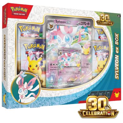 Pokémon TCG: 30th Celebration Sylveon ex Box