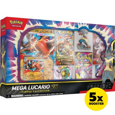 Pokémon TCG: Mega Lucario ex Figure Collection