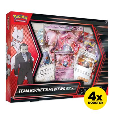 Pokémon: Team Rocket's Mewtwo ex Box