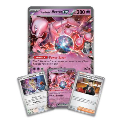 Pokémon: Team Rocket's Mewtwo ex Box