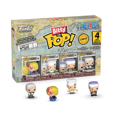 Sanji One Piece 4PK Bitty POP