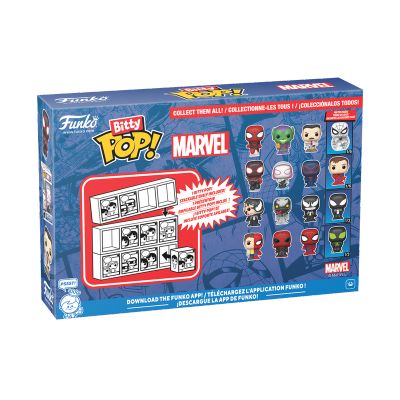 Spider-Man 4PK Bitty POP