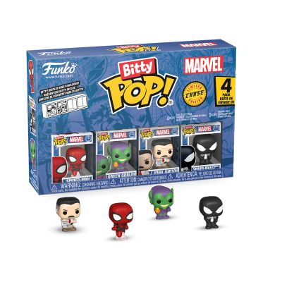 Spider-Man 4PK Bitty POP