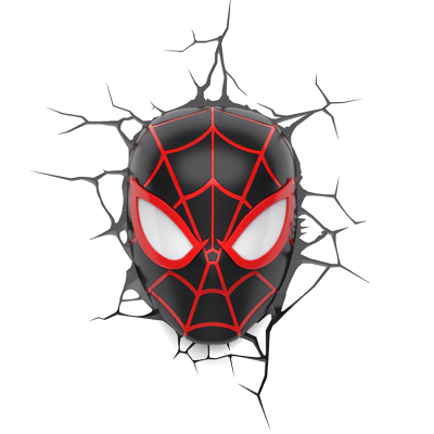  Spider-Man Miles Morales 3D Deco Lampa
