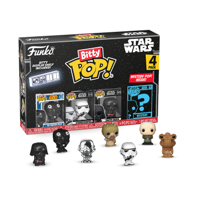 Bitty POP Star Wars Darth Vader 4PK Bitty POP