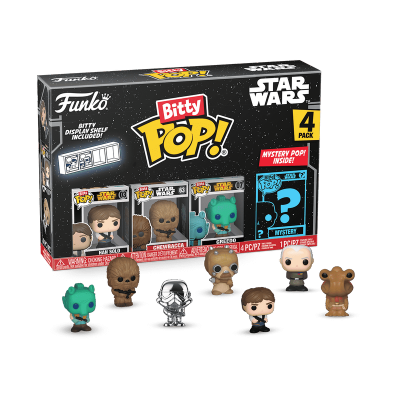 Bitty POP Star Wars Han Solo 4PK Bitty POP