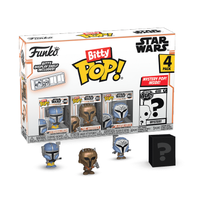 Bitty POP Star Wars Heavy Mandalorian 4PK Bitty POP