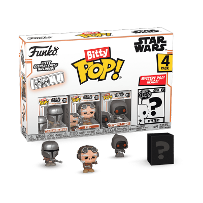 Bitty POP Star Wars Mandalorian 4PK Bitty POP